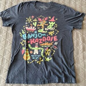 Banjo-Kazooie Graphic Tee - Gray